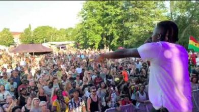 Stonebwoy - Performance At Uppsala Reggae Festival 2019 In Sweden