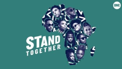 2Baba x Yemi Alade x Teni x Ben Pol x Amanda Black x Stanley Enow x Gigi La Mayne x Betty G x Ahmed Soultan x Prodigio – Stand Together