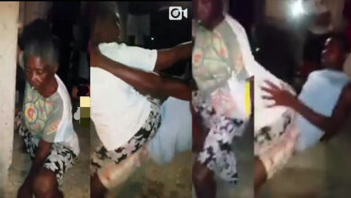 Aged Grandma Twerk N R0cks A Teenage Boy At A Party Ground (Watch)