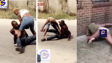 Hardworking Ashawo Fight Customer Over 90Ghana Cedis After Eating