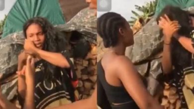 Slay Queen Gets Hot Slaps From Teen For Dating Her Father - Video Here