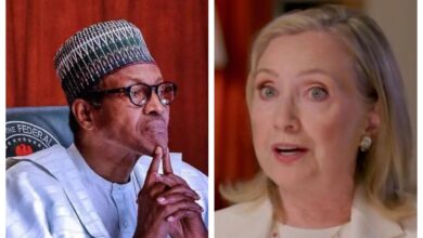 Hillary Clinton Message To President Buhari - Stop Killing EndSARS Protesters