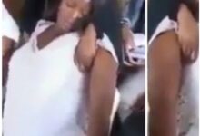 Woman Waist Swing When Man Of God Anoint Her With Holy Oil - Video