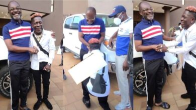 Joy As Shatta Wale Meets Hon. Kennedy Agyapong in Kumasi - Video Below