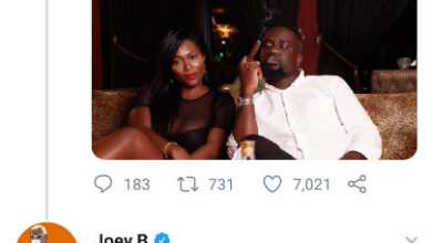 King Sarkodie Beats Joey B With Dope Tweet