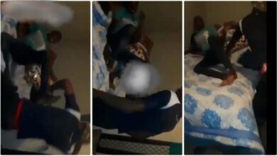 Boy Beaten To The Core After He Was Seen Red Handed In Bed With A Someone's Wife - Video