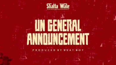 Shatta Wale - UN general Announcement