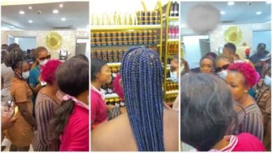 Ladies Line Up In New Charm Store To Buy Tie Him Down Cream To Win Men - Video Below