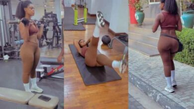 Becca Unlock Sweetness On The Lips Of Fans As She Drops Gym Session Video Online Flaunting Banging Body