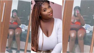 Maame Serwaa Puts Hot Sugar Body On Display In Her Bedroom - Watch