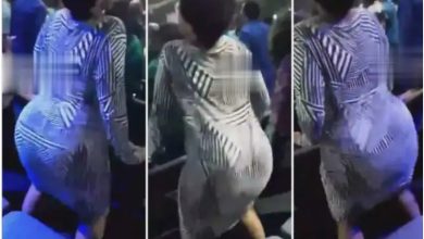 Bootylicious Lady With Big Bαckside Creates Confusion In Church With Crazy Dance Moves