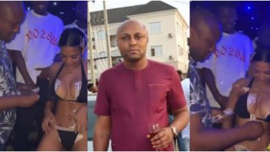 Isreal DMW Seen Smashing Money Inside Stripper’s Panties In Club