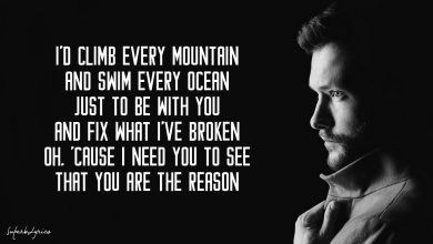 Calum Scott - You Are The Reason Lyrics